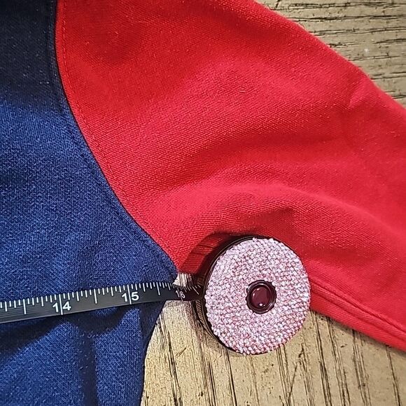 Ralph Lauren polo bear colorblock hooded sweater size S 8 - Picture 6 of 11